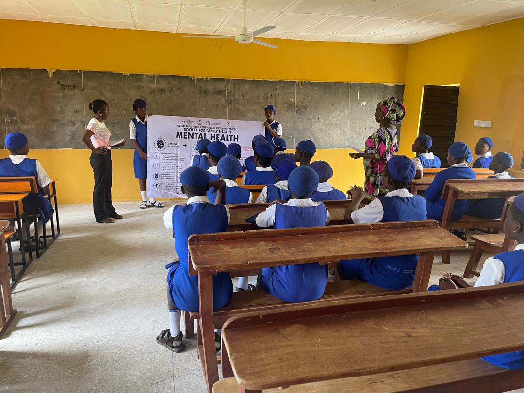 girls being sensitized